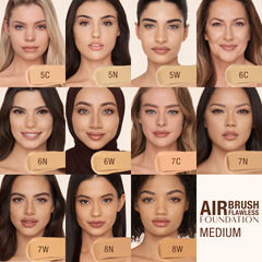 AIRBRUSH FLAWLESS FOUNDATION - 6 NEUTRAL