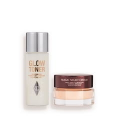 CHARLOTTE’S NIGHT-TIME GLOWING SKIN DUO - SKINCARE KIT