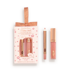 PILLOW TALK MINI GLOSSY LIPS DUO - PILLOW TALK FAIR