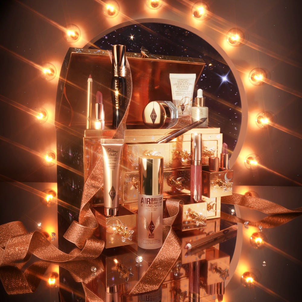 CHARLOTTE'S BEAUTY TREASURE CHEST - 12 DOOR BEAUTY ADVENT CALENDAR