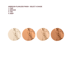 AIRBRUSH FLAWLESS FINISH BRIGHTEN & PERFECT DUO - FACE KIT