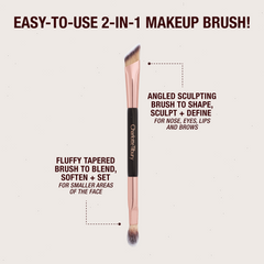 SUPER NUDES SHAPEWEAR BRUSH - ROSE GOLD & NIGHT CRIMSON