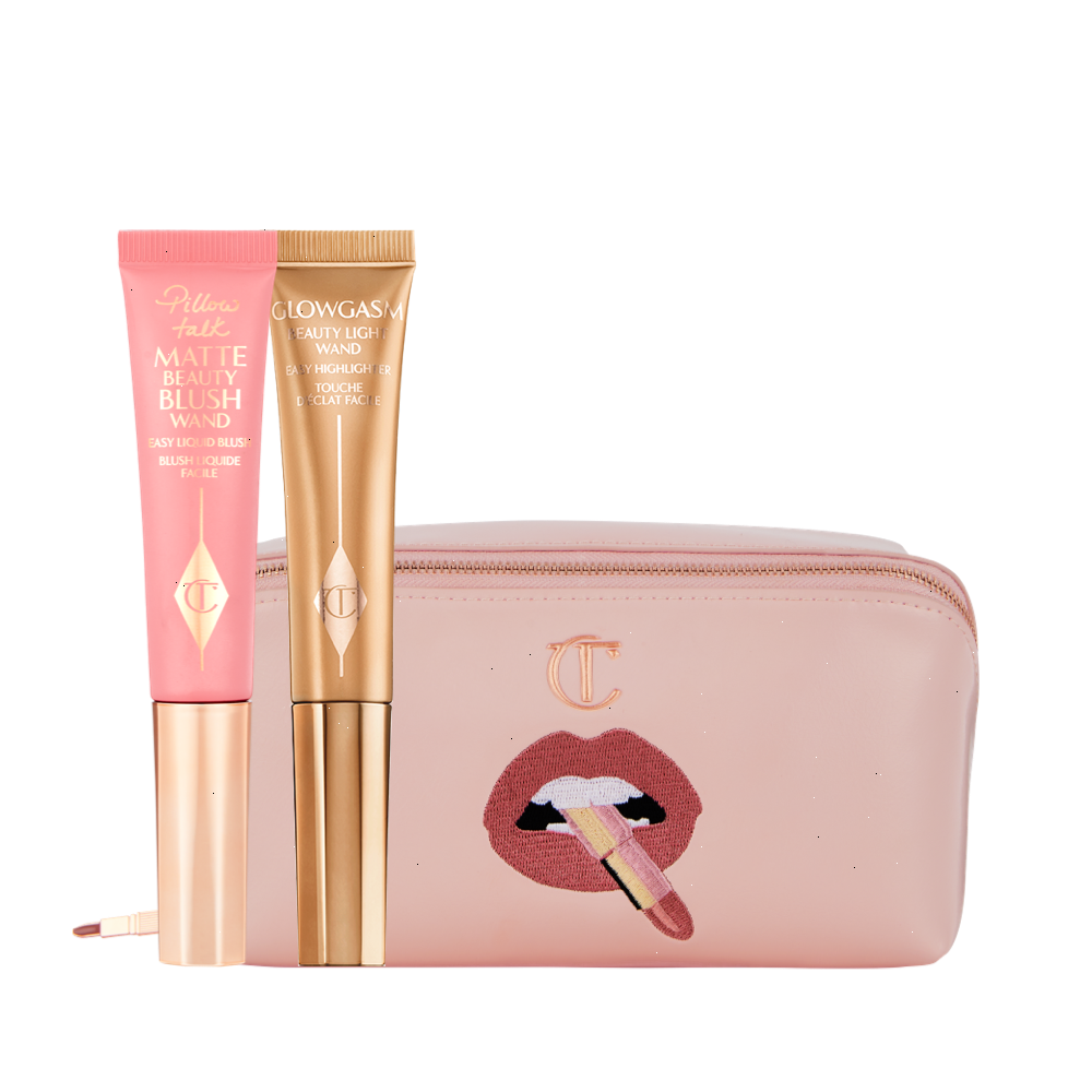 PILLOW TALK BEAUTY WANDS & MAKEUP BAG KIT - MAKEUP KIT