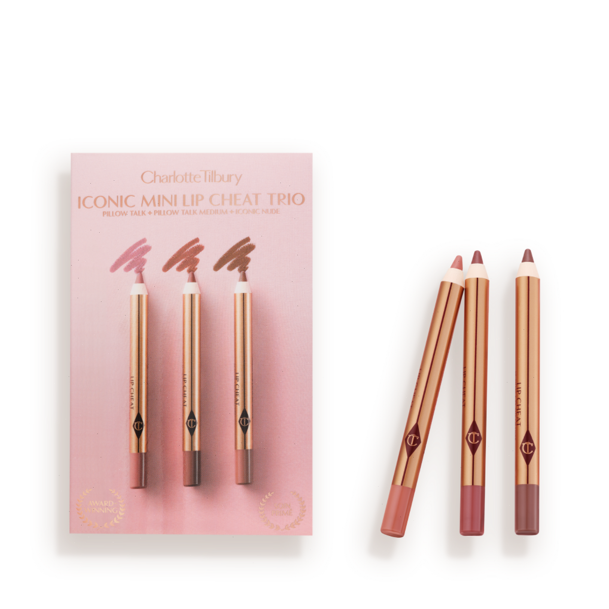 CHARLOTTE'S ICONIC LIP CHEAT TRIO - LIP CHEAT TRIO GIFT