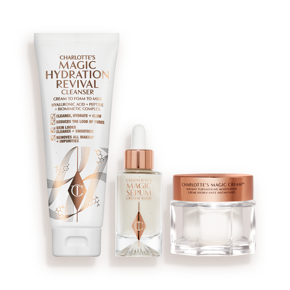 CHARLOTTE’S 3-STEP MAGIC SKIN ROUTINE - SKINCARE KIT