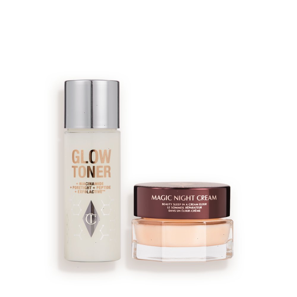 CHARLOTTE’S NIGHT-TIME GLOWING SKIN DUO - SKINCARE KIT