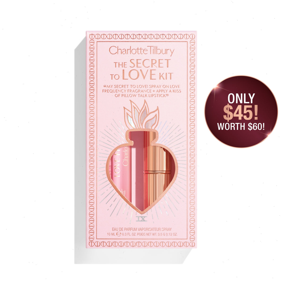 THE SECRET TO LOVE KIT - LIMITED EDITION FRAGRANCE & LIP KIT