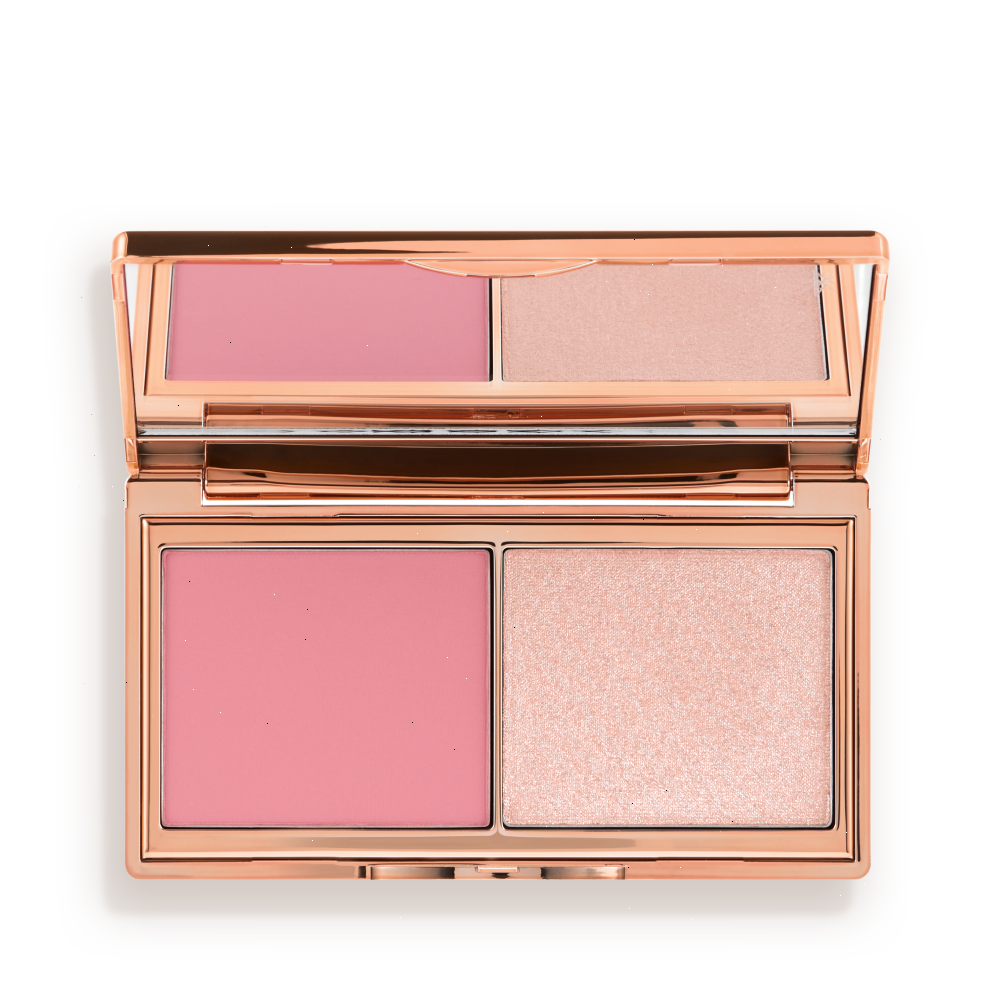 HOLLYWOOD BLUSH & GLOW GLIDE PALETTE - LIGHT TO MEDIUM
