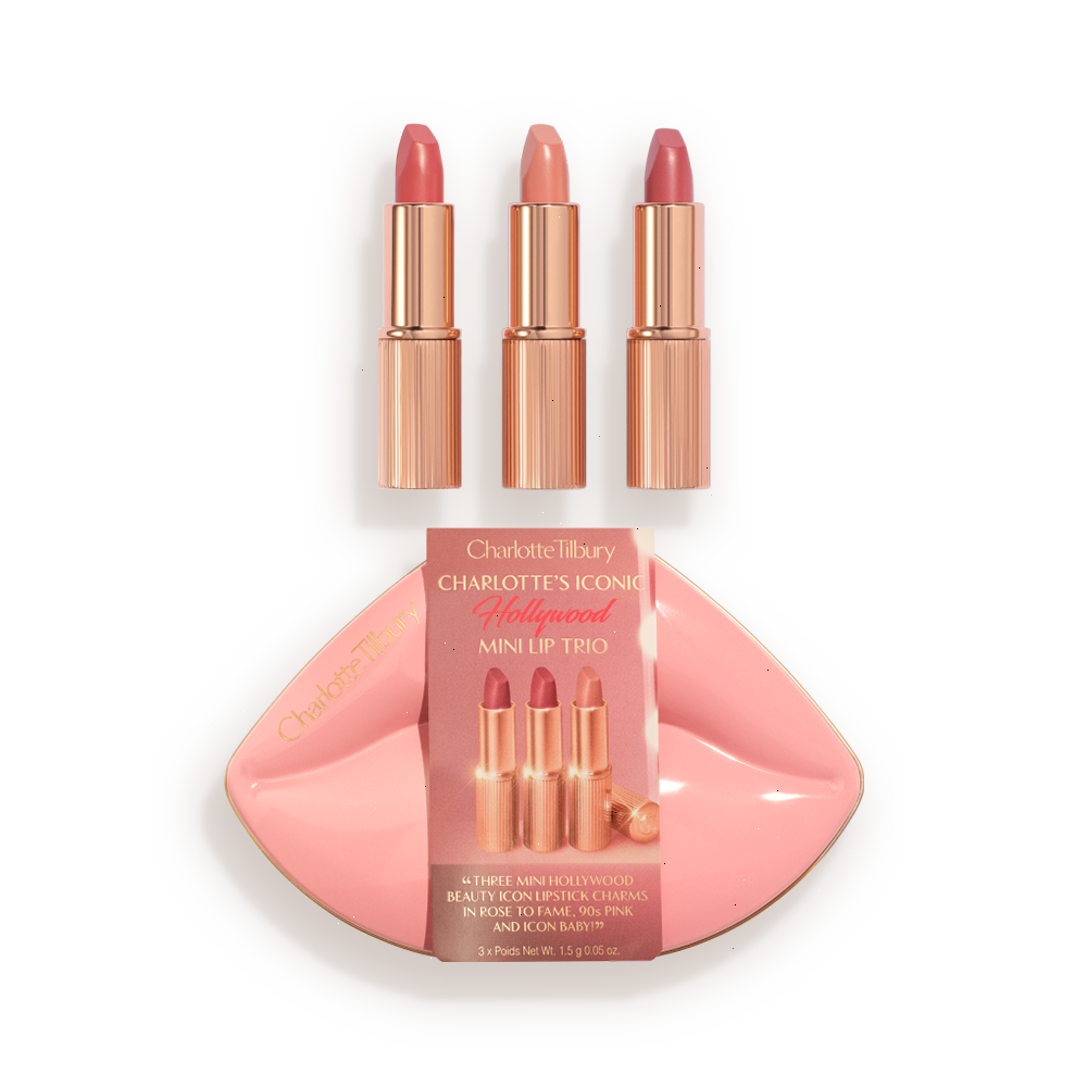 HOLLYWOOD ICONIC MINI LIP TRIO - TRAVEL SIZE LIP KIT