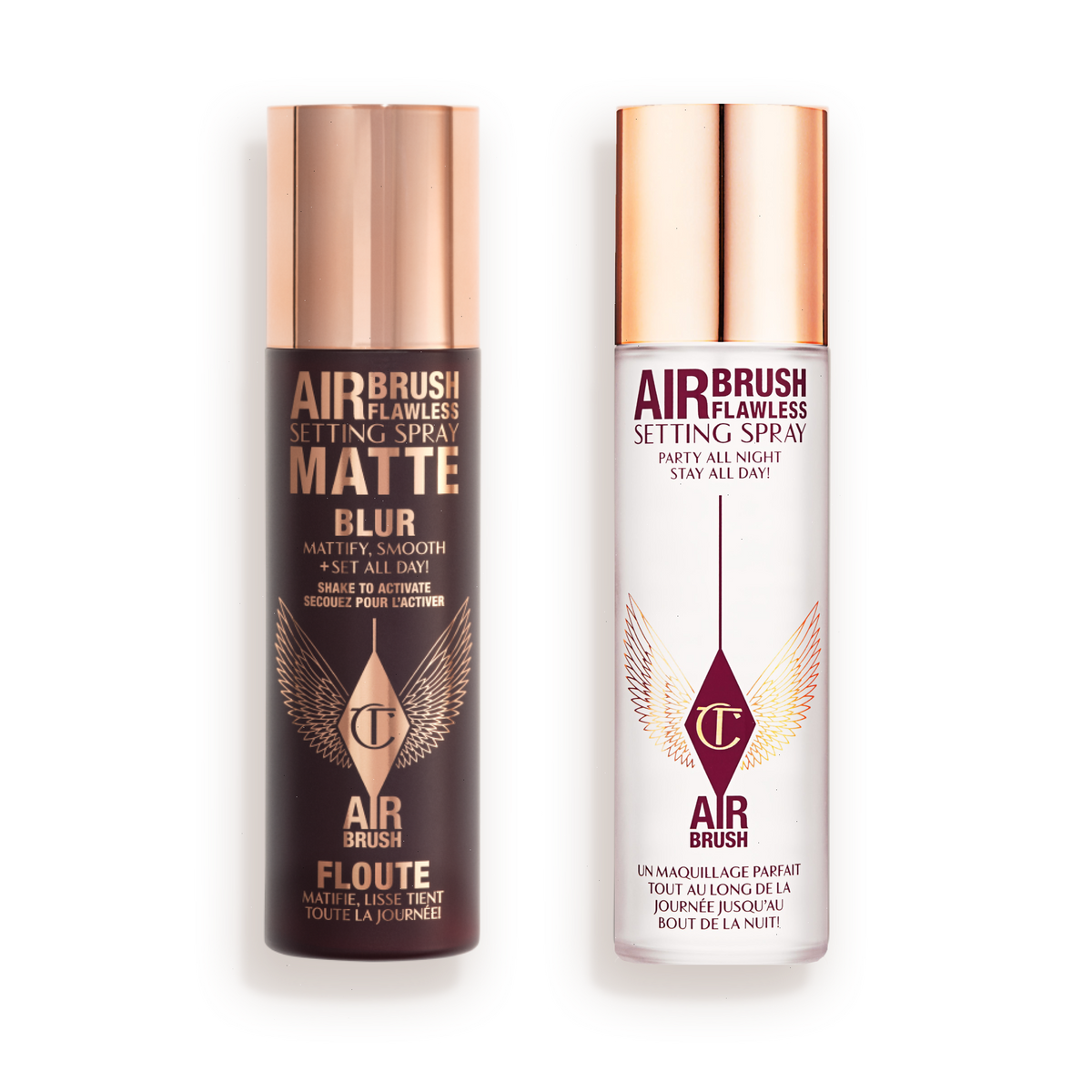 AIRBRUSH FLAWLESS SETTING SPRAY DUO - Face Kit
