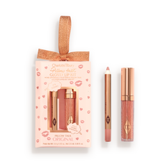 PILLOW TALK MINI GLOSSY LIPS DUO - PILLOW TALK ORIGINAL