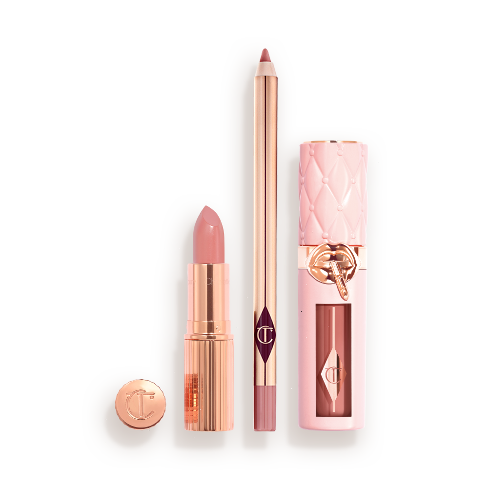 PILLOW TALK PERFECT, PLUMP & POUT LIP TRIO - LIP KIT