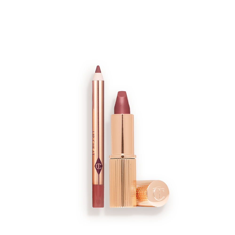 MINI PILLOW TALK LIP KIT - PILLOW TALK MEDIUM
