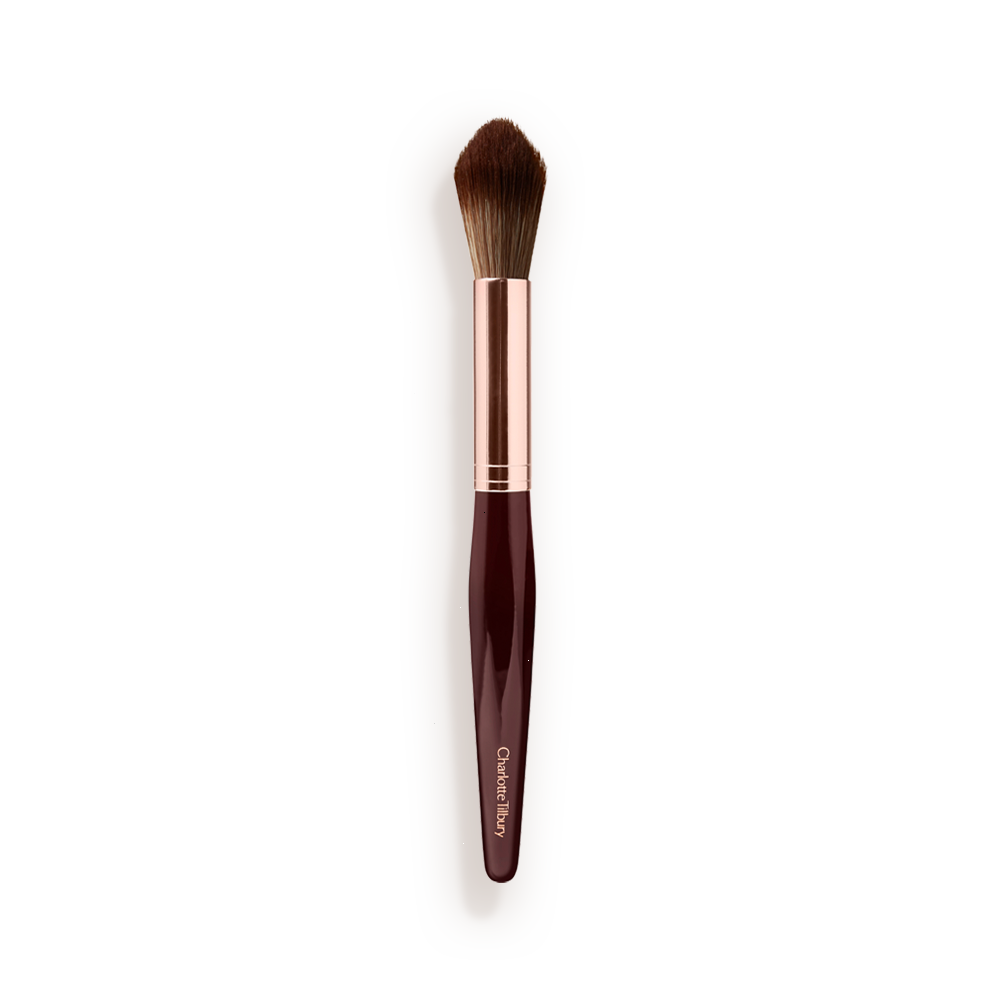 POWDER & SCULPT BRUSH - ROSE GOLD & NIGHT CRIMSON