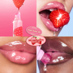 UNREAL LIPS HEALTHY GLOW NECTAR OIL - JUICYLICIOUS STRAWBERRY VANILLA